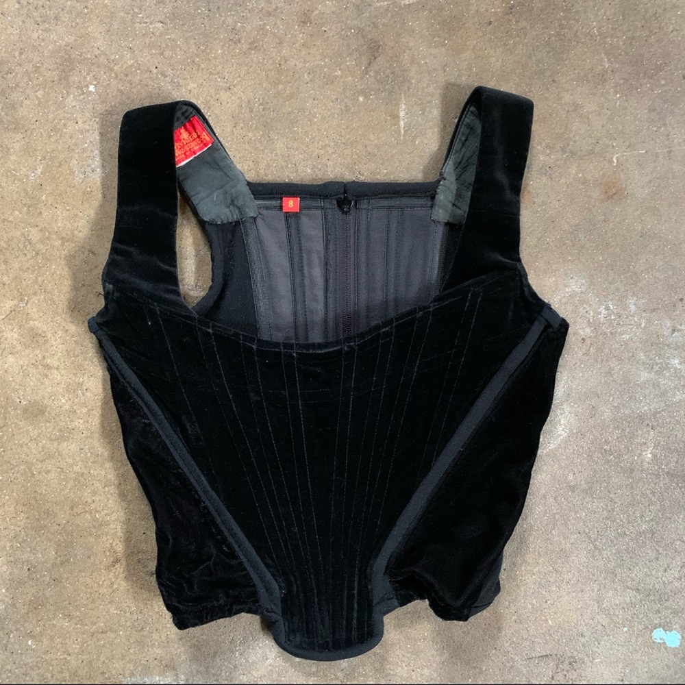 Vivienne Westwood Velvet Corset Top
